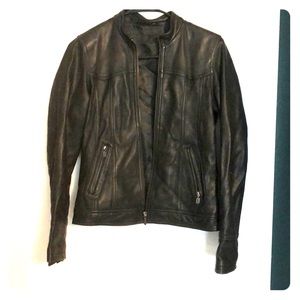 “Leather jacket”